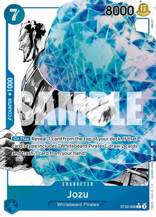 Image for Jozu (Parallel) (ST22-006) (Starter Deck 22: Ace & Newgate) - One Piece Card Game