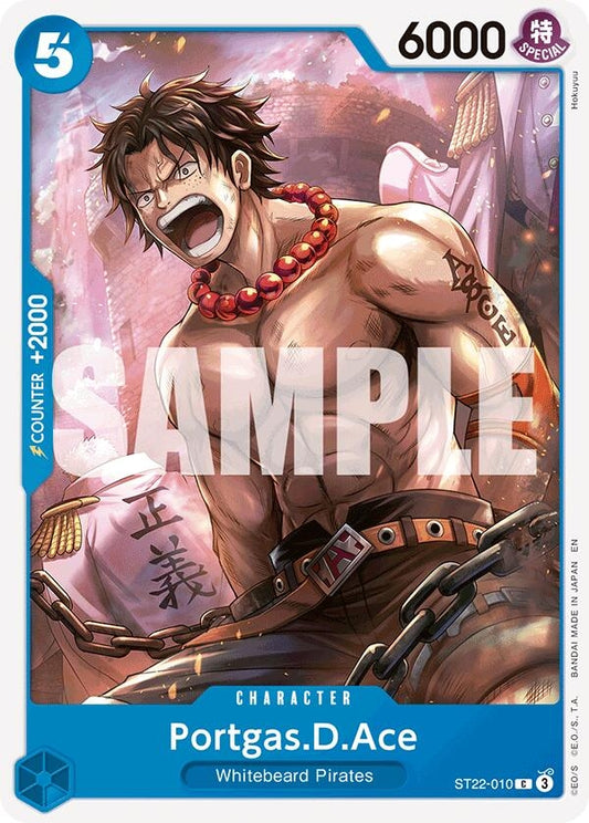 Image for Portgas.D.Ace (ST22-010) (Starter Deck 22: Ace & Newgate) - One Piece Card Game