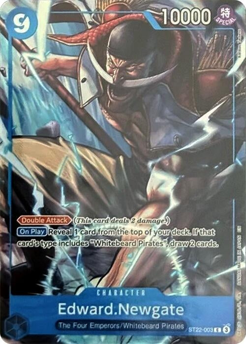 Image for Edward.Newgate (Premium Card Collection -6 assort vol.1-) (ST22-003) (One Piece Promotion Cards) - One Piece Card Game