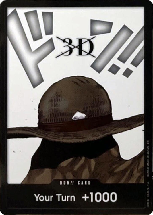 Image for DON!! Card (3D) (Double Pack Set Vol. 8) (Legacy of the Master) - One Piece Card Game