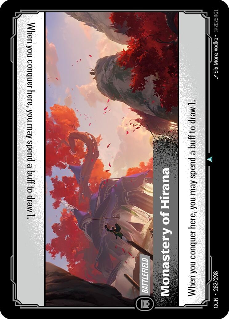 Image for Monastery of Hirana (282/298) (Origins) - Riftbound: League of Legends Trading Card Game