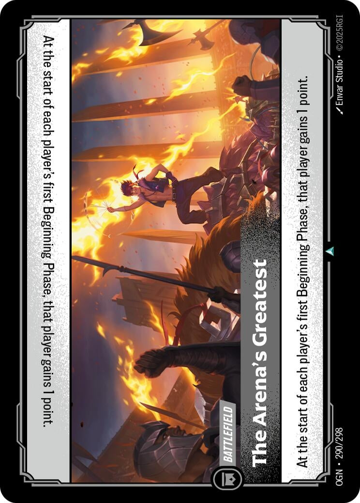 Image for The Arena's Greatest (290/298) (Origins) - Riftbound: League of Legends Trading Card Game