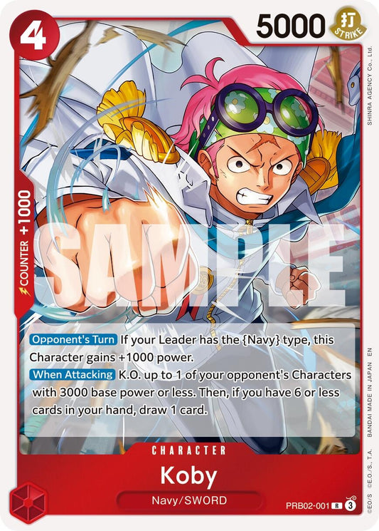 Image for Koby (PRB02-001) (Premium Booster -The Best- Vol. 2) - One Piece Card Game