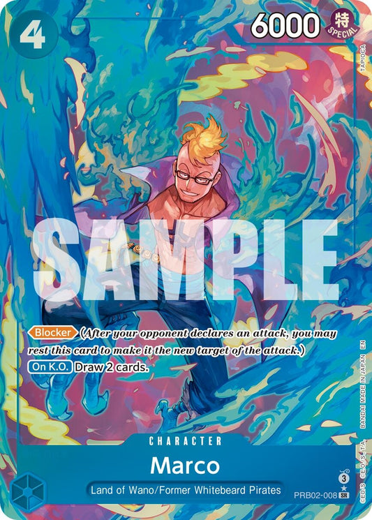 Image for Marco (Alternate Art) (PRB02-008) (Premium Booster -The Best- Vol. 2) - One Piece Card Game