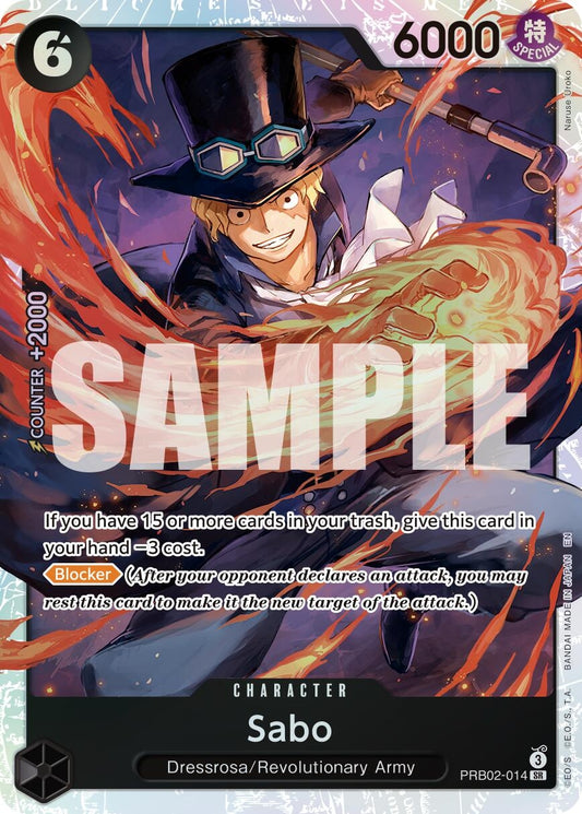 Image for Sabo - PRB02-014 (PRB02-014) (Premium Booster -The Best- Vol. 2) - One Piece Card Game