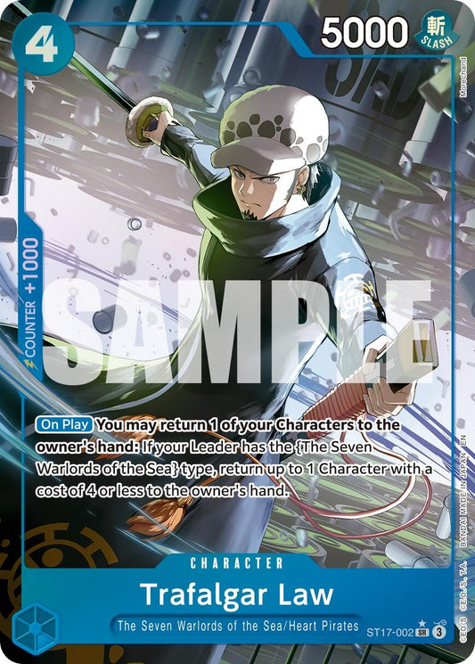Image for Trafalgar Law - ST17-002 (Alternate Art) (ST17-002) (Premium Booster -The Best- Vol. 2) - One Piece Card Game