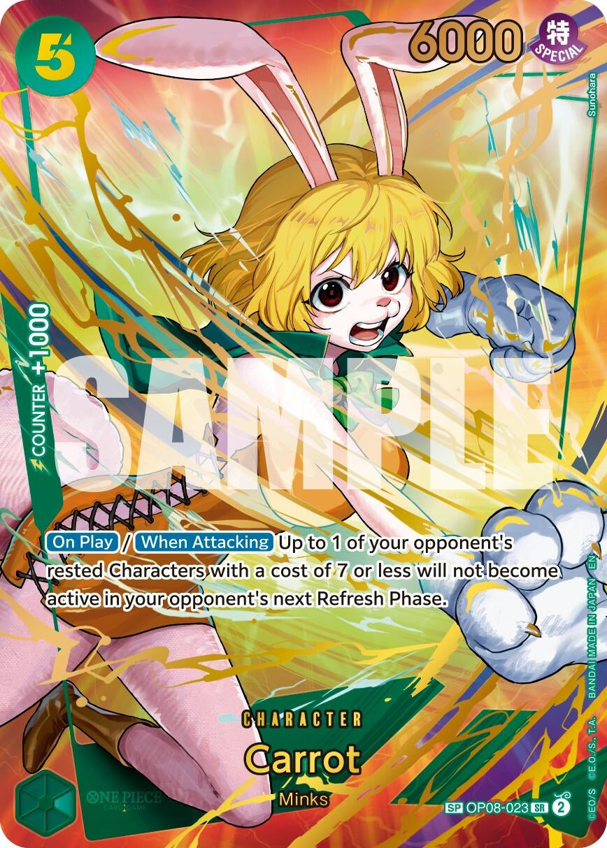 Image for Carrot (SP) (OP08-023) (Premium Booster -The Best- Vol. 2) - One Piece Card Game