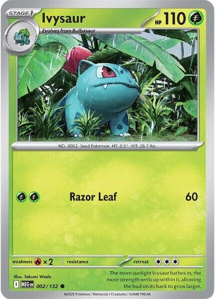 Ivysaur (002/132) (ME01: Mega Evolution)