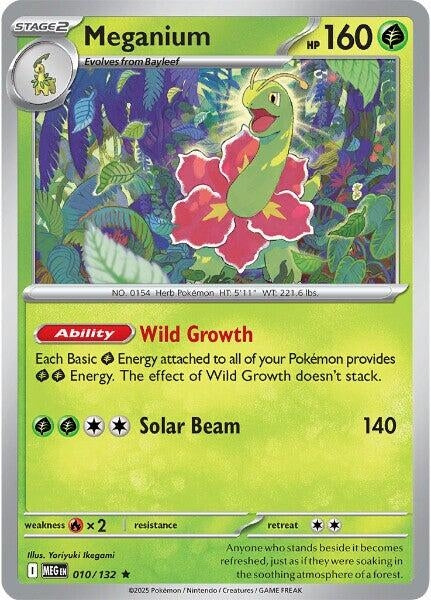 Meganium (010/132) (ME01: Mega Evolution)