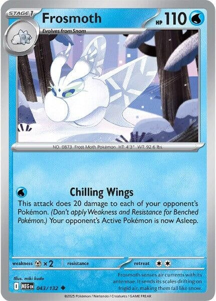 Frosmoth (043/132) (ME01: Mega Evolution)