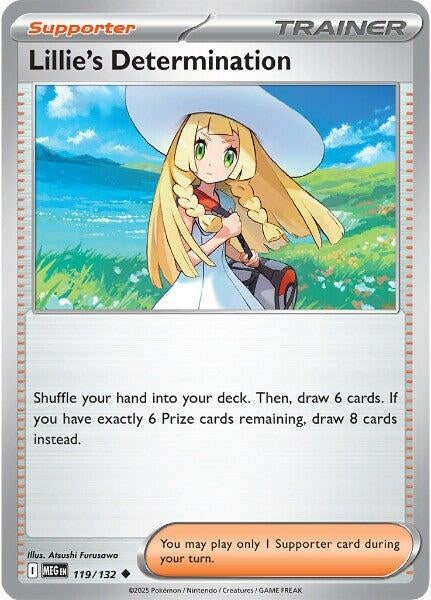 Lillie's Determination (119/132) (ME01: Mega Evolution)