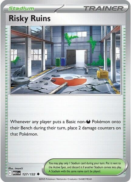 Risky Ruins (127/132) (ME01: Mega Evolution)