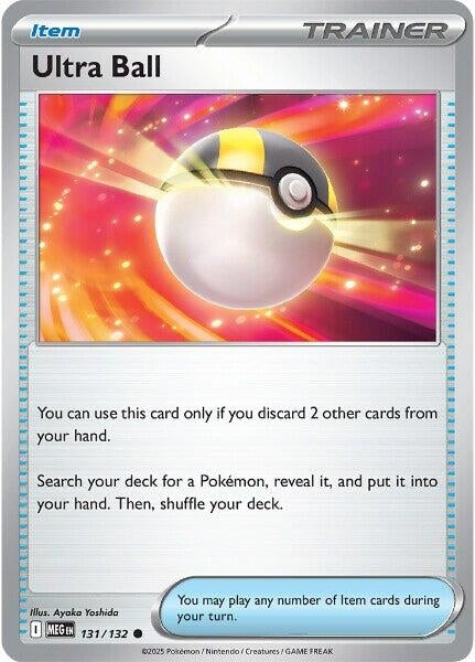 Ultra Ball (131/132) (ME01: Mega Evolution)