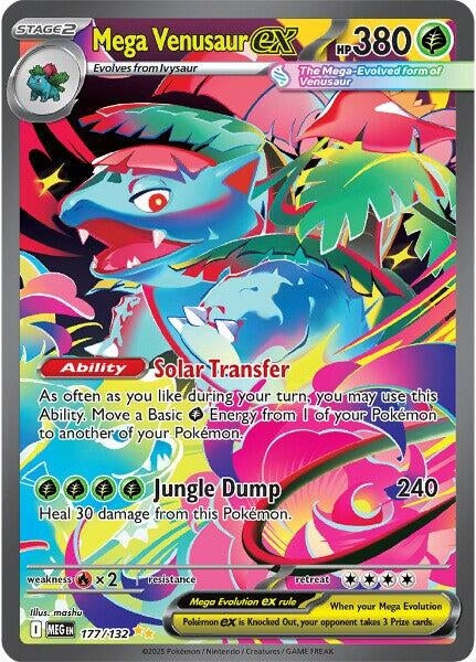 Mega Venusaur ex (177/132) (ME01: Mega Evolution)