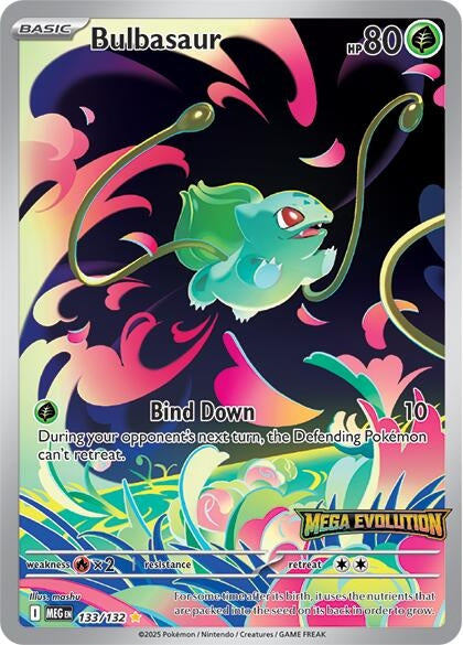 Bulbasaur - 133/132 (Mega Evolution) (133/132) (ME01: Mega Evolution)