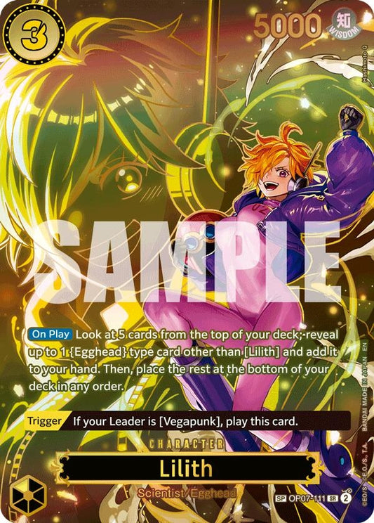 Image for Lilith - OP07-111 (SP) (OP07-111) (Carrying On His Will) - One Piece Card Game