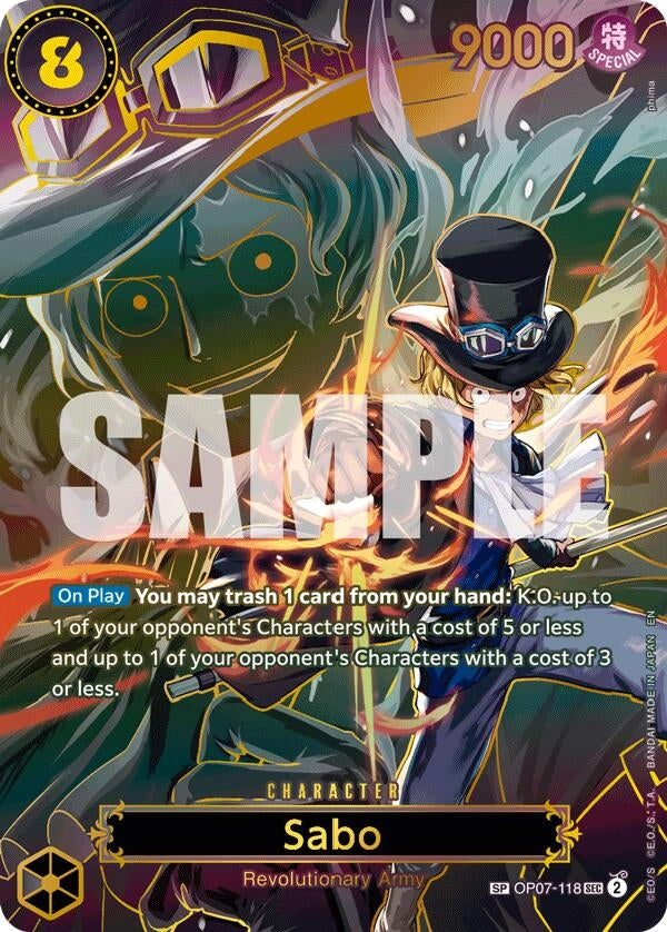 Sabo - OP07-118 (SP) (OP07-118) (Carrying On His Will)