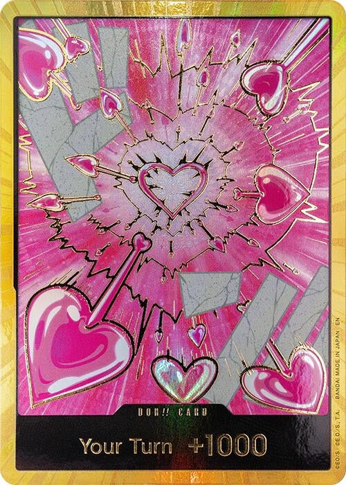 DON!! Card (Boa Hancock) (Gold) (Premium Booster -The Best- Vol. 2)