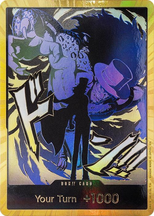 DON!! Card (Rob Lucci) (Gold) (Premium Booster -The Best- Vol. 2)