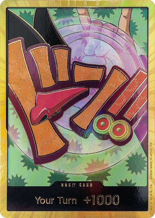 DON!! Card (Foxy) (Gold) (Premium Booster -The Best- Vol. 2)