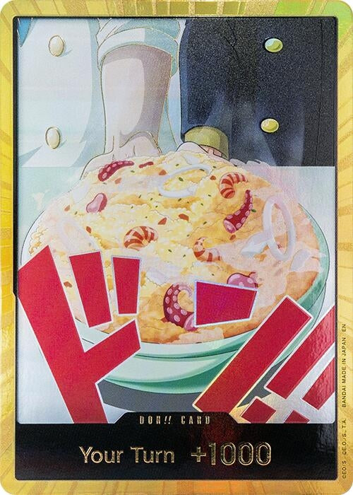 DON!! Card (Sanji) (Gold) (Premium Booster -The Best- Vol. 2)