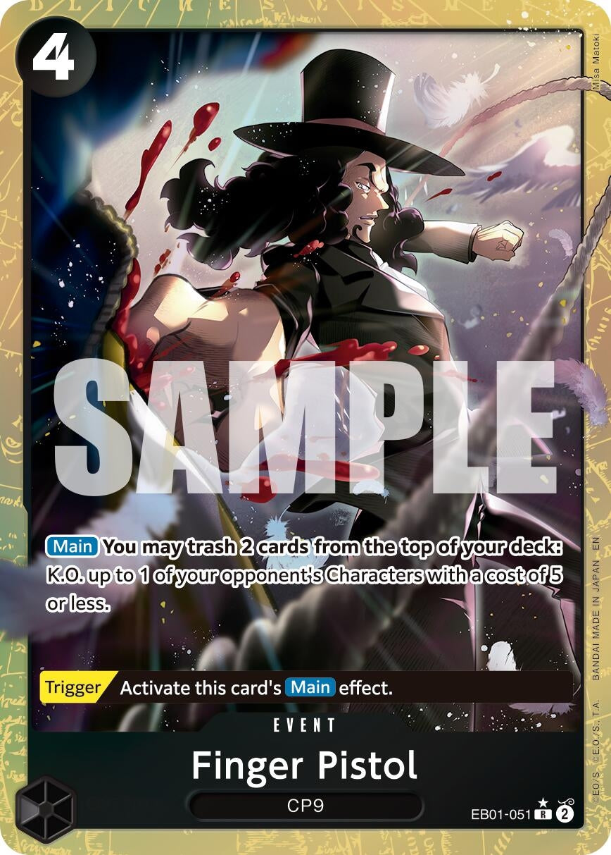 Finger Pistol (Alternate Art) (EB01-051) (Premium Booster -The Best- Vol. 2)