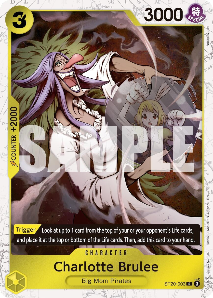 Image for Charlotte Brulee (Pirate Foil) (ST20-003) (Premium Booster -The Best- Vol. 2) - One Piece Card Game