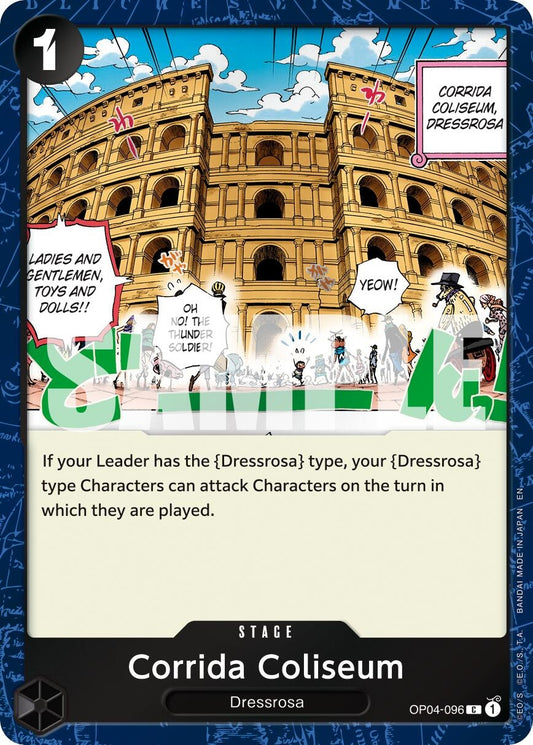 Image for Corrida Coliseum (Pirate Foil) (OP04-096) (Premium Booster -The Best- Vol. 2) - One Piece Card Game