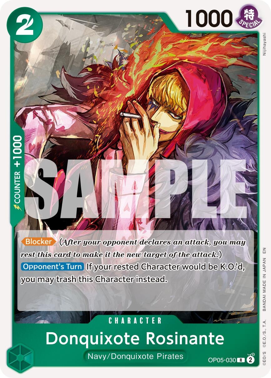 Image for Donquixote Rosinante (Reprint) (OP05-030) (Premium Booster -The Best- Vol. 2) - One Piece Card Game