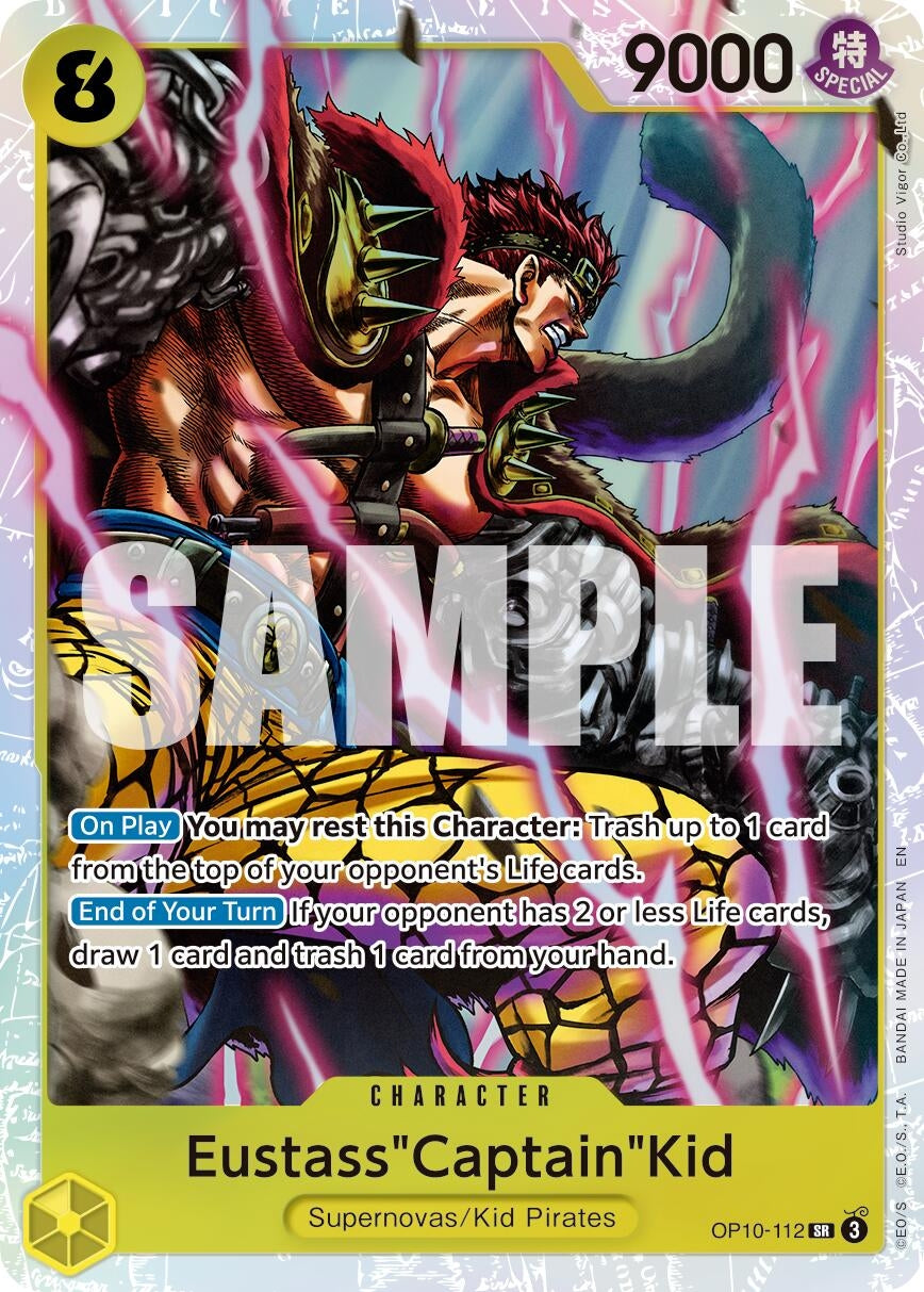 Image for Eustass"Captain"Kid (Reprint) (OP10-112) (Premium Booster -The Best- Vol. 2) - One Piece Card Game