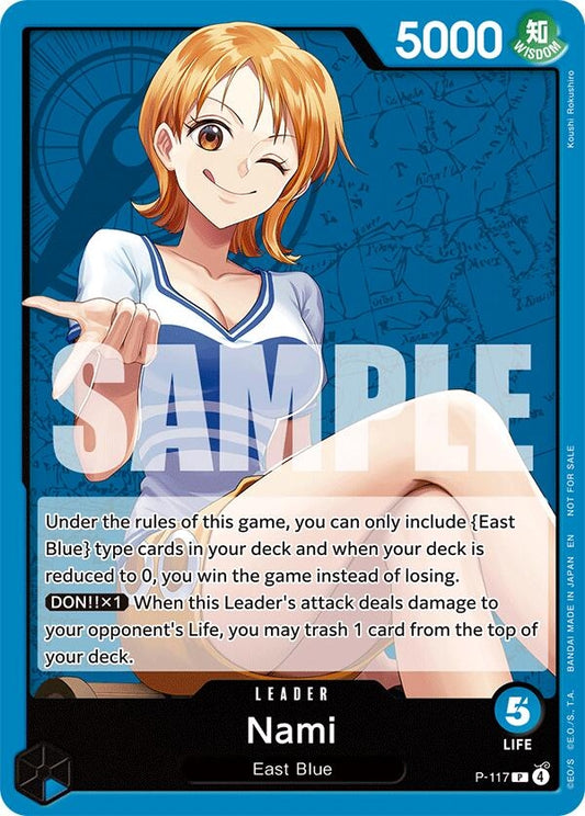 Image for Nami - P-117 (P-117) (One Piece Promotion Cards) - One Piece Card Game