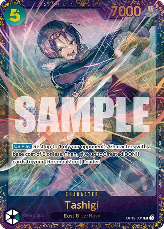 Image for Tashigi (Treasure Cup 2025) (OP12-031) (One Piece Promotion Cards) - One Piece Card Game