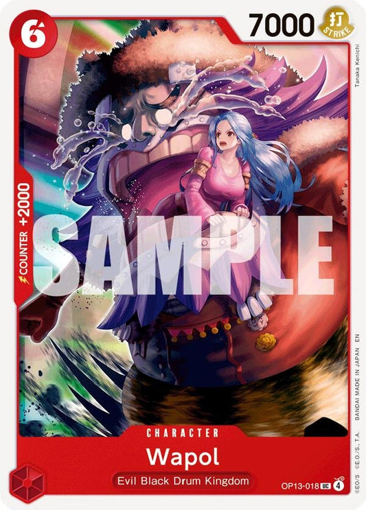 Image for Wapol (OP13-018) (Carrying On His Will) - One Piece Card Game