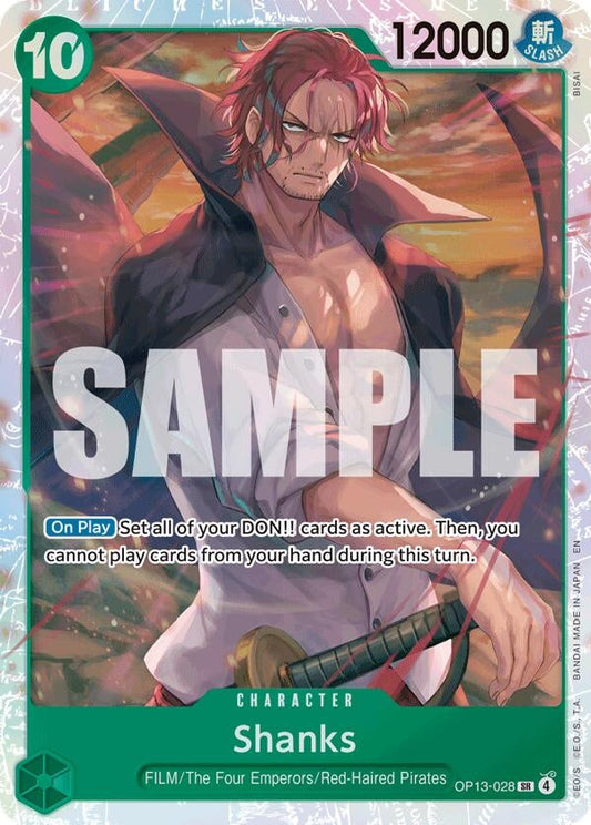 Shanks (028) (OP13-028) (Carrying On His Will)