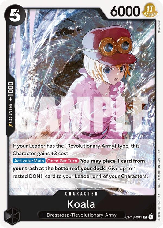Image for Koala (Carrying On His Will) - One Piece Card Game