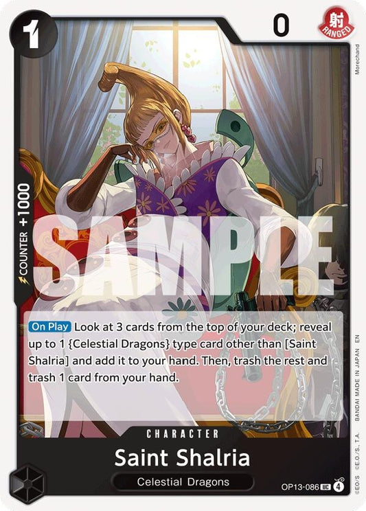 Image for Saint Shalria (Carrying On His Will) - One Piece Card Game