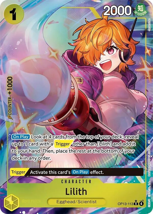 Lilith (Alternate Art) (OP13-113) (Carrying On His Will)