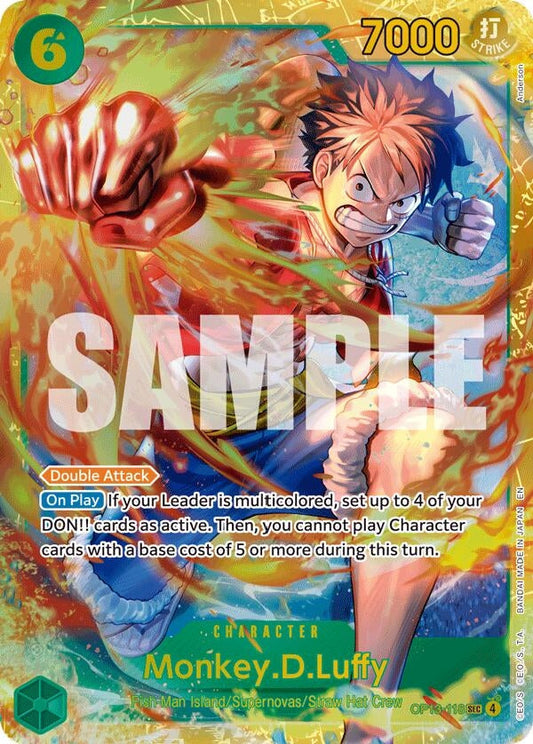 Monkey.D.Luffy (118) (OP13-118) (Carrying On His Will)