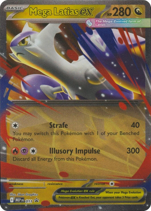 Image for Mega Latias ex - 011 (011) (ME: Mega Evolution Promo) - Pokemon
