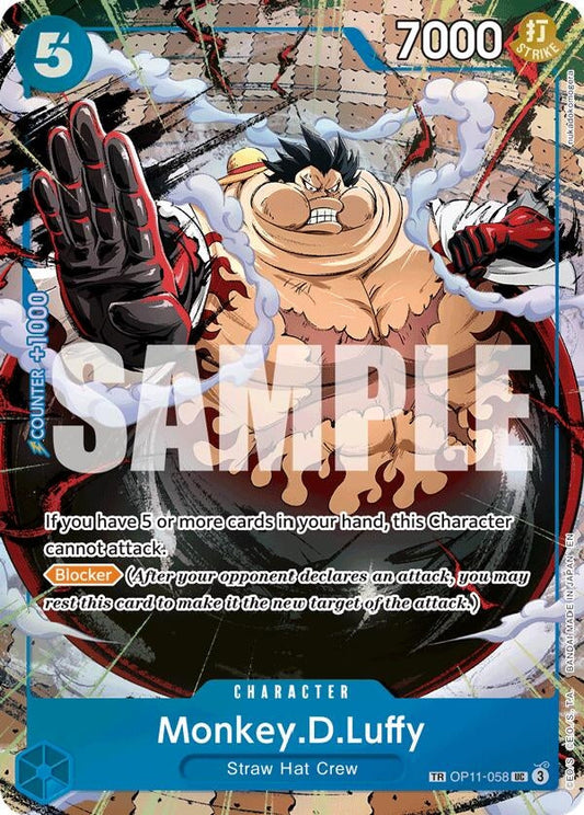 Monkey.D.Luffy - OP11-058 (TR) (OP11-058) (Carrying On His Will)