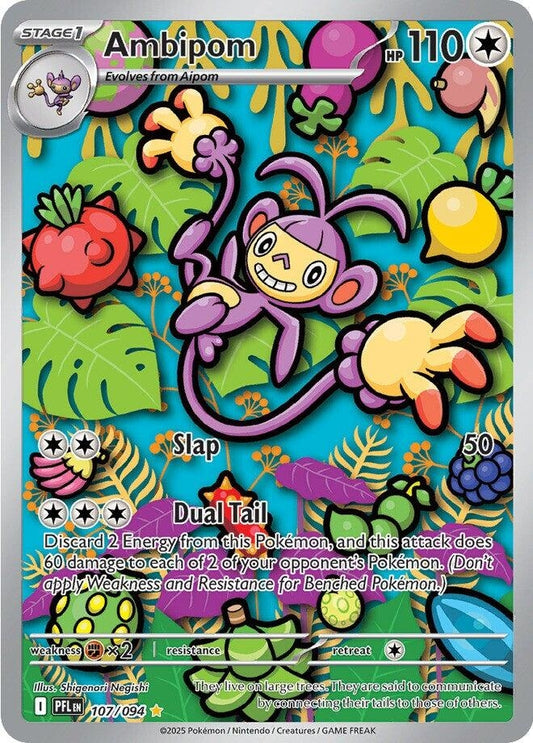 Ambipom (107/094) [ME02: Phantasmal Flames]