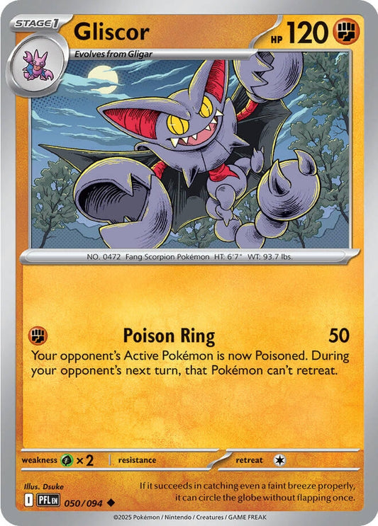 Gliscor (050/094) [ME02: Phantasmal Flames]