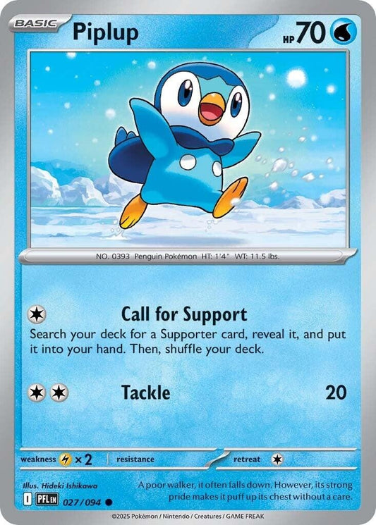 Piplup (027/094) [ME02: Phantasmal Flames]