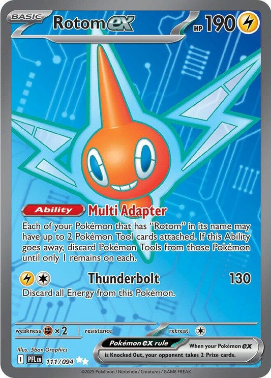 Rotom ex (111/094) (ME02: Phantasmal Flames)