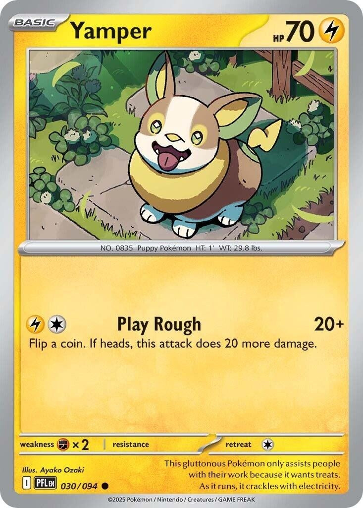 Yamper (030/094) [ME02: Phantasmal Flames]
