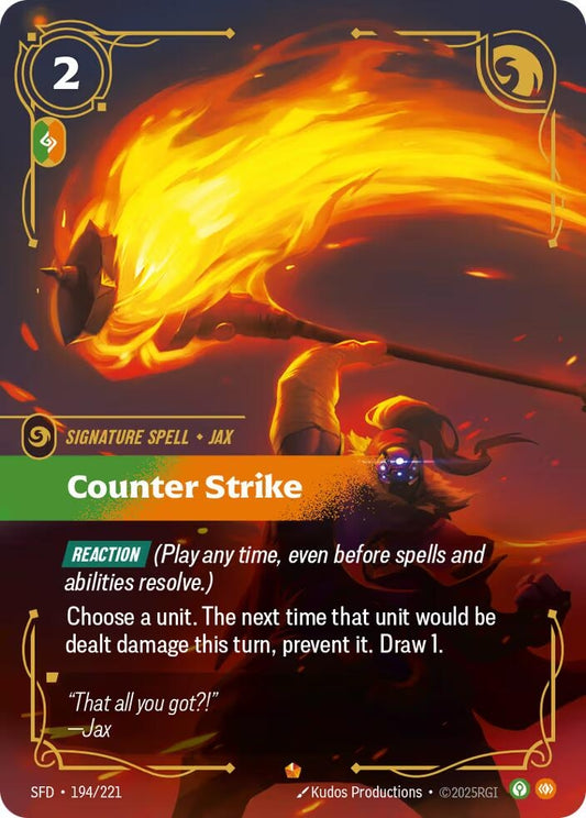 Image for Counter Strike (194/221) (Spiritforged) - Riftbound: League of Legends Trading Card Game