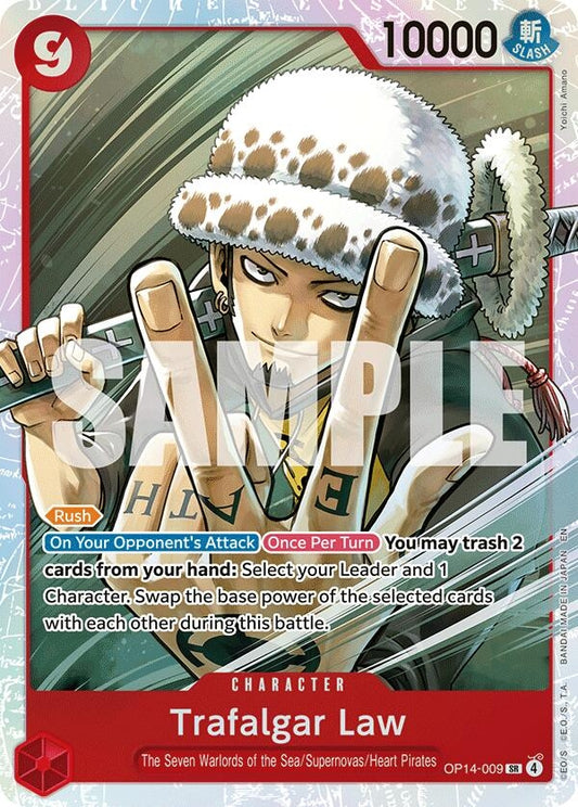 Trafalgar Law - OP14-009 (OP14-009) [The Azure Sea's Seven]