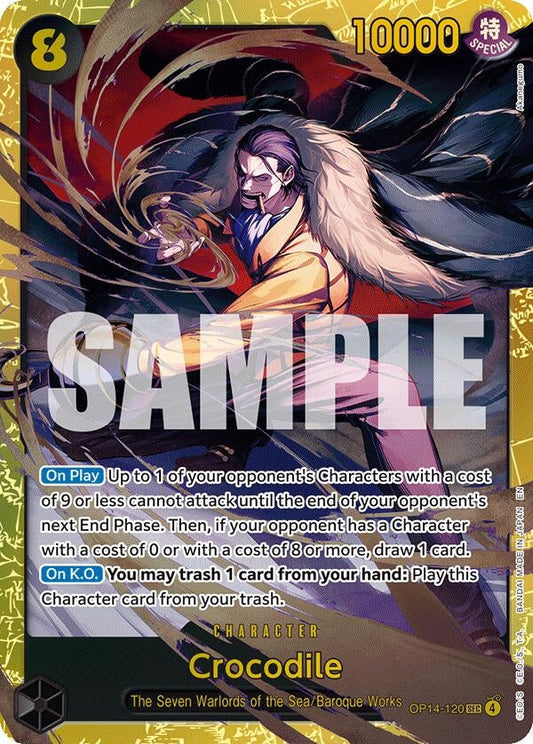 Crocodile - OP14-120 (OP14-120) [The Azure Sea's Seven]