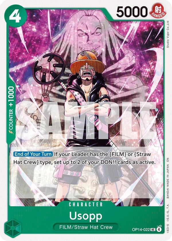 Usopp (OP14-022) [The Azure Sea's Seven]