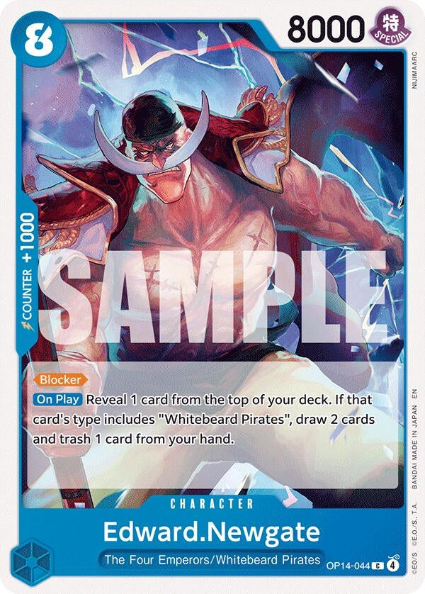 Edward.Newgate (OP14-044) [The Azure Sea's Seven]